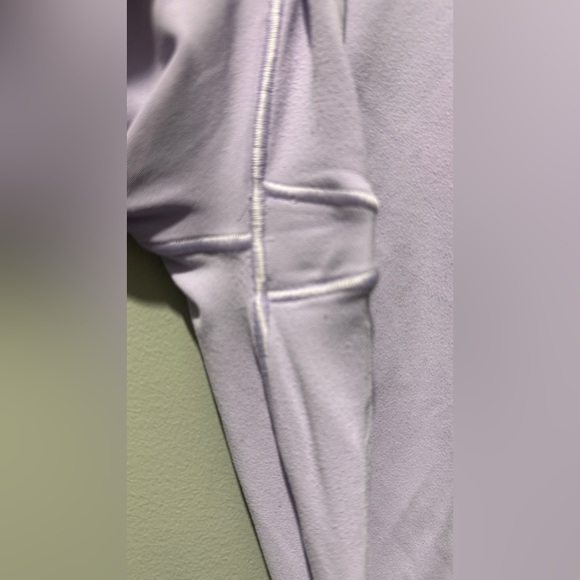 Aerie Real Me High Waist Crisscross Leggings. Purple - Picture 4 of 5